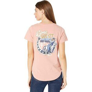 ARIAT Printed Casual Short Sleeve Tee